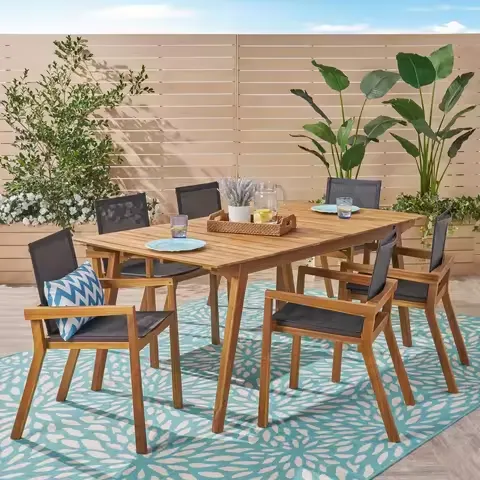 Teak Outdoor Set - Keluarga